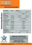 2020 Fibre Cement Board Data Sheet