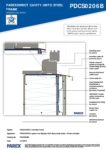 PDCS0206B – Window Cill Detail 2D – Steel RESISTANT MR