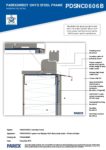 PDSNC0606B – Window Cill Detail 2D – Steel RESISTANT MR