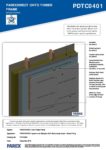 PDTC0401 – Board Fixing – Timber RESISTANT MR