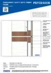 PDTC0405B – Vertical Movement 2D – Timber RESISTANT MR