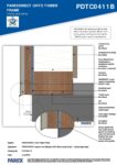 PDTC0411B – Base Detail 2D – Timber RESISTANT MR