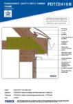 PDTC0416B – Closed Soffit – Timber RESISTANT MR