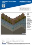 PDTNC0802A – External Corner 3D – Timber RESISTANT MR