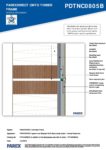 PDTNC0805B – Vertical Movement 2D – Timber RESISTANT MR