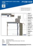PTCS0106B – Window Cill Detail 2D – Steel RESISTANT MR