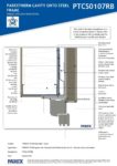 PTCS0107RB – Robust Window Head Detail 2D – Steel RESISTANT MR