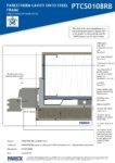 PTCS0108RB – Robust Window Jamb Detail 2D – Steel RESISTANT MR