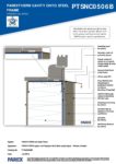 PTSNC0506B – Window Cill Detail 2D – Steel RESISTANT MR
