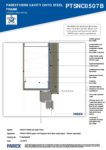 PTSNC0507B – Window Head Detail 2D – Steel RESISTANT MR