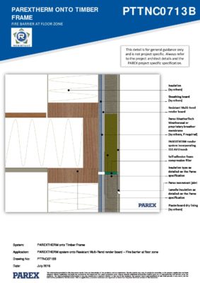 PTTNC0713B – Fire Barrier 2D – Timber RESISTANT MR